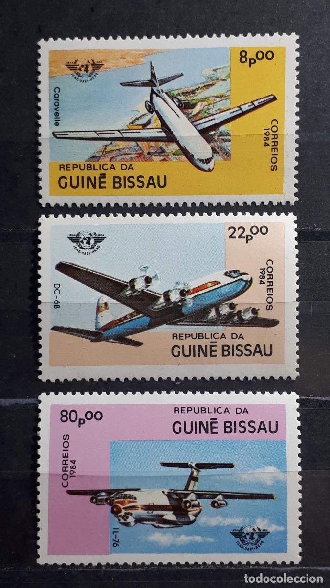Sellos: GUINEA BISSAU. A&Ntilde;O 1984. **. YVERT 266/8