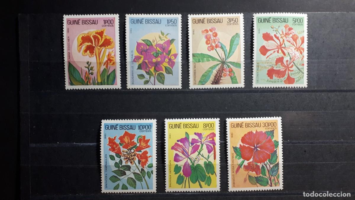 Sellos: GUINEA BISSAU. A&Ntilde;O 1983. **. YVERT 217/23