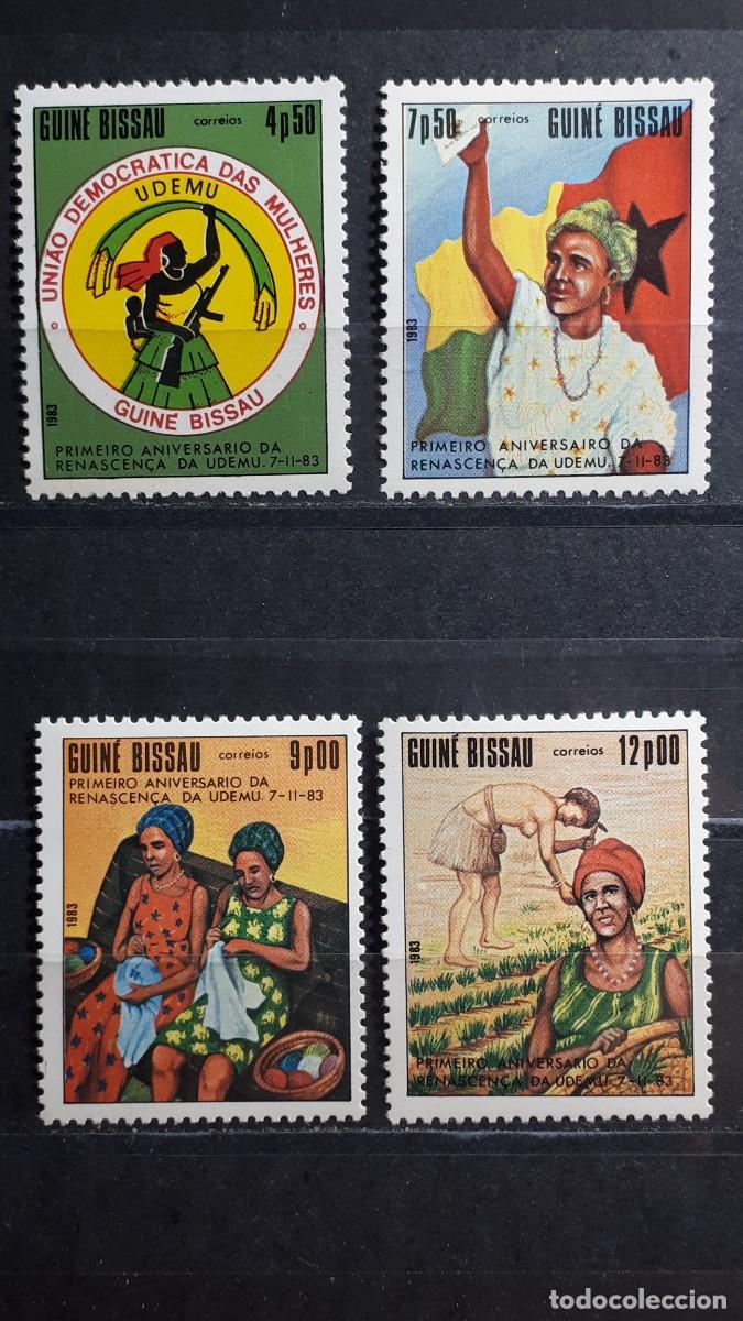 Sellos: GUINEA BISSAU. A&Ntilde;O 1983. **. YVERT 241/4