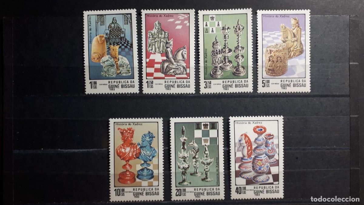 Sellos: GUINEA BISSAU. A&Ntilde;O 1983. **. YVERT 194/200