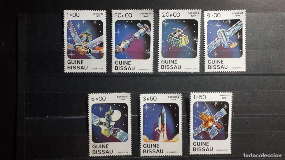 Sellos: GUINEA BISSAU. A&Ntilde;O 1983. **. YVERT 187/93.