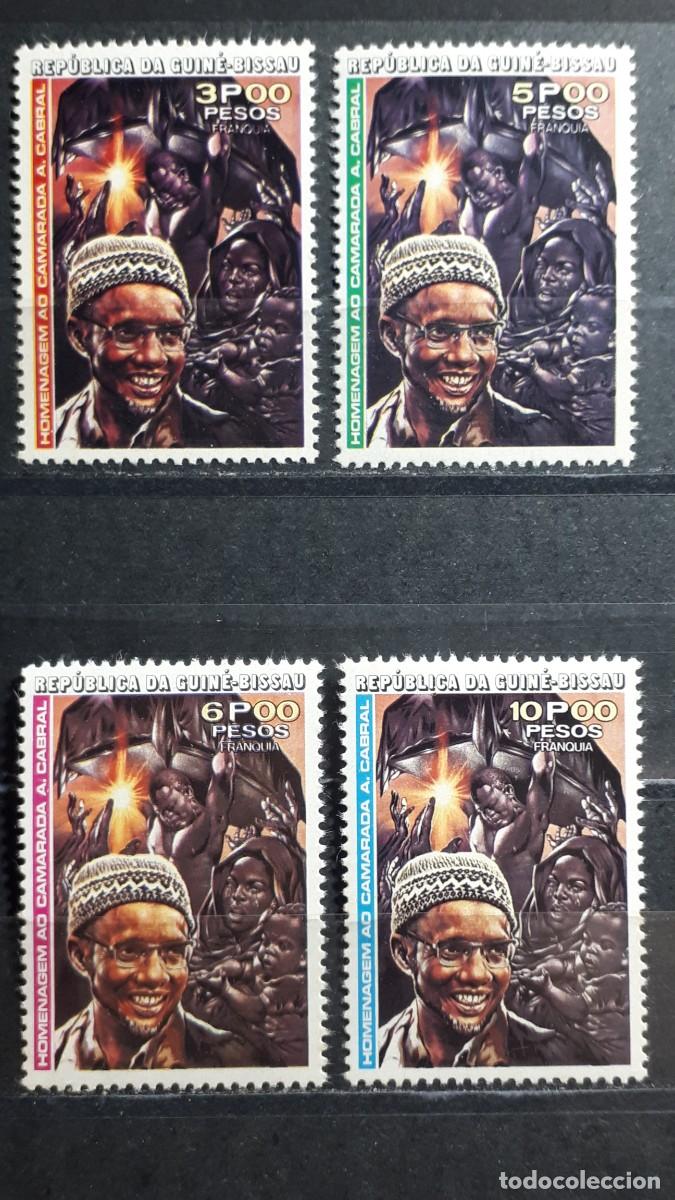 Sellos: GUINEA BISSAU. A&Ntilde;O 1976. **. YVERT 27/30