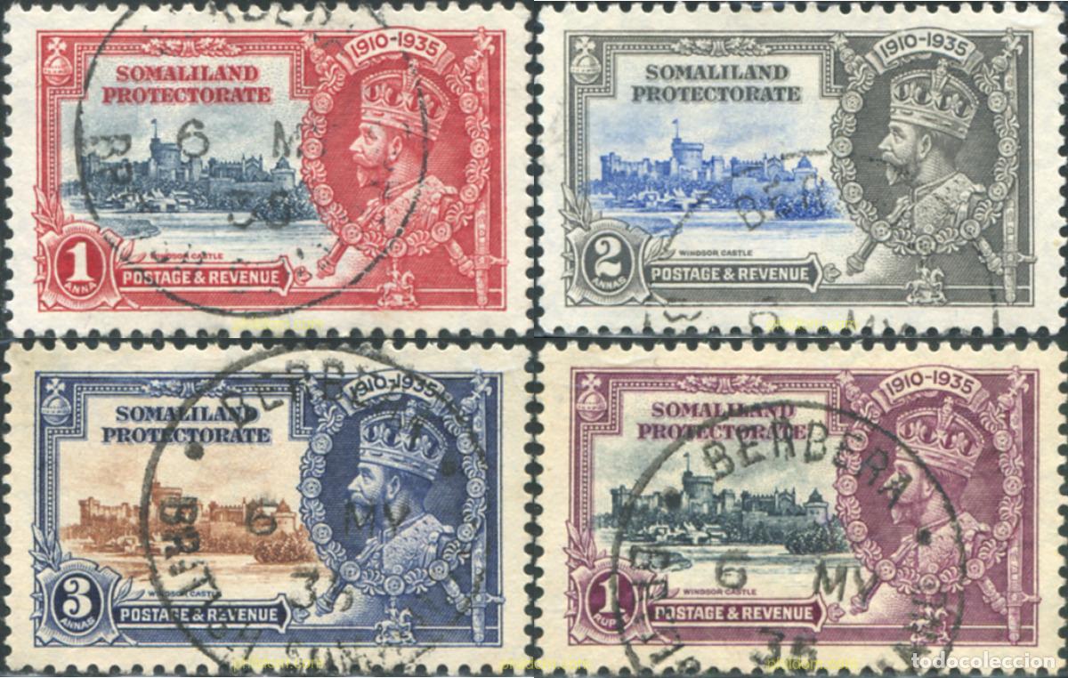 Sellos: 771400 USED SOMALILANDIA 1935 JUBILEO DE JORGE V