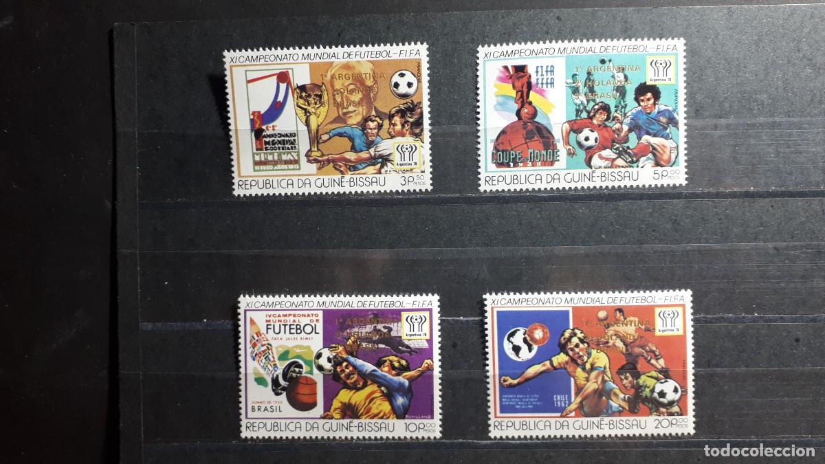 Sellos: GUINEA BISSAU. A&Ntilde;O 1978.**. YVERT 86/9