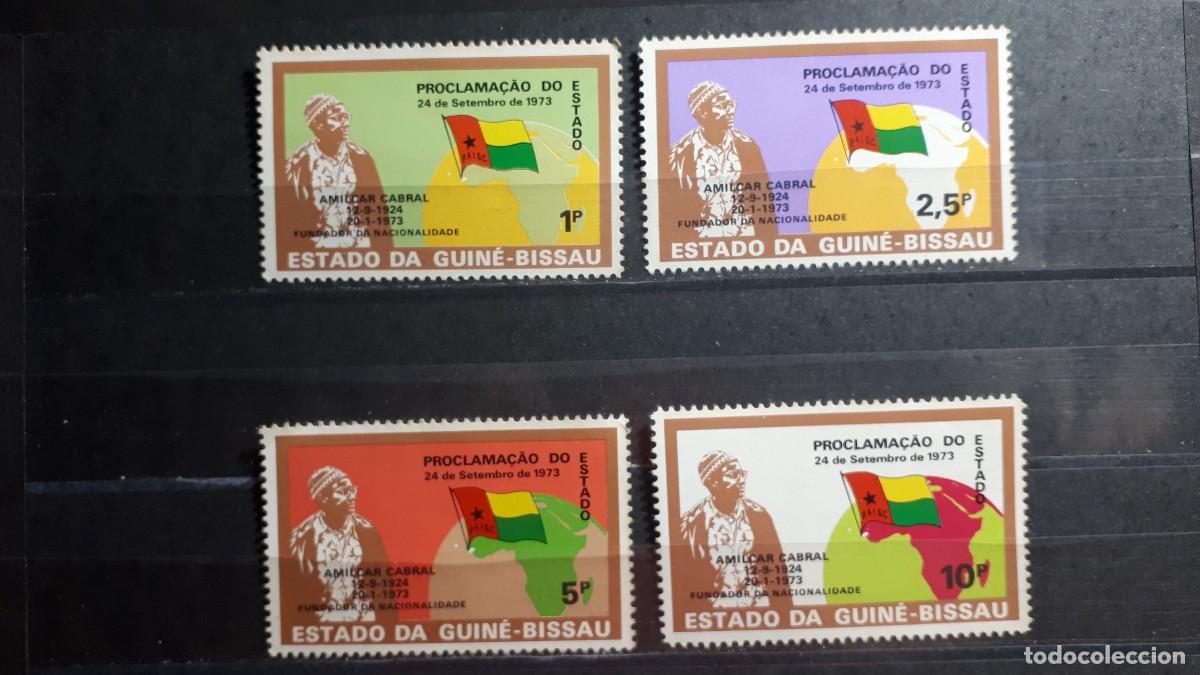 Sellos: GUINEA BISSAU. A&Ntilde;O 1974. **. YVERT 1/4