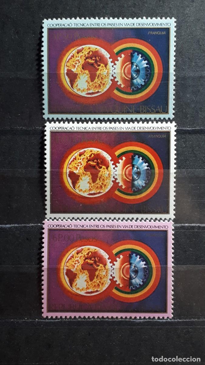 Sellos: GUINEA BISSAU. A&Ntilde;O 1980. **. YVERT 112/4