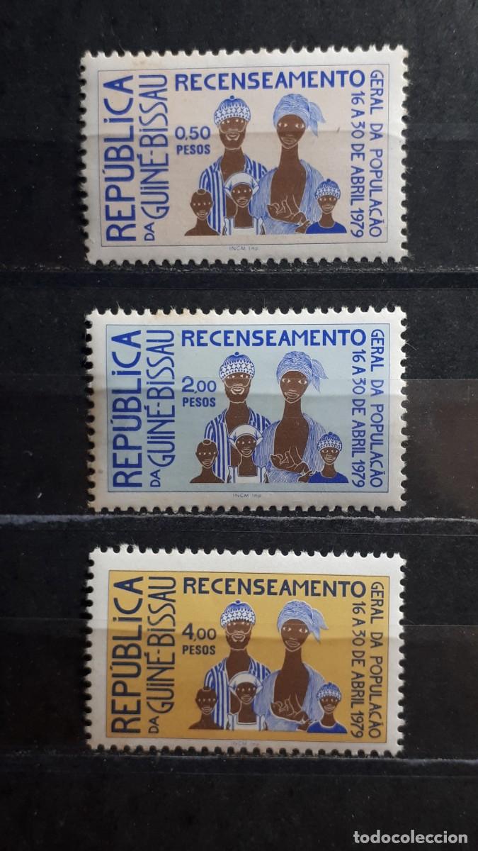 Sellos: GUINEA BISSAU. A&Ntilde;O 1979. **. YVERT 96/8