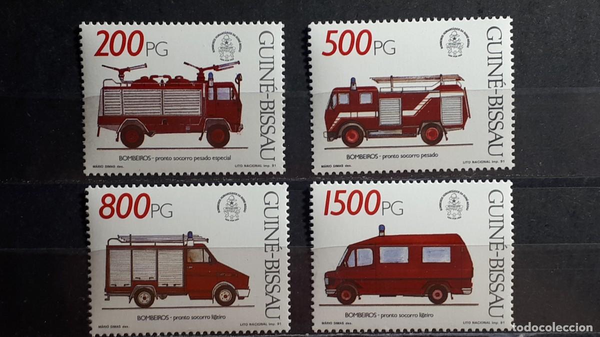 Sellos: GUINEA BISSAU. A&Ntilde;O 1991. **. YVERT 590/3