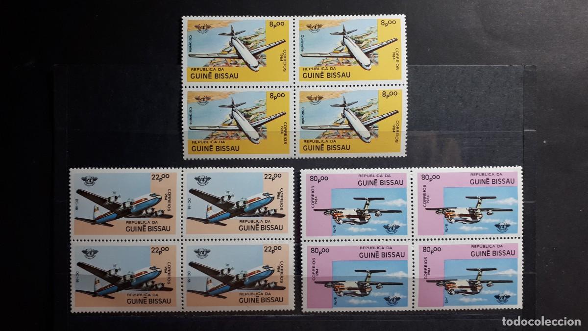 Sellos: GUINEA BISSAU. A&Ntilde;O 1984. **. YVERT 266/8