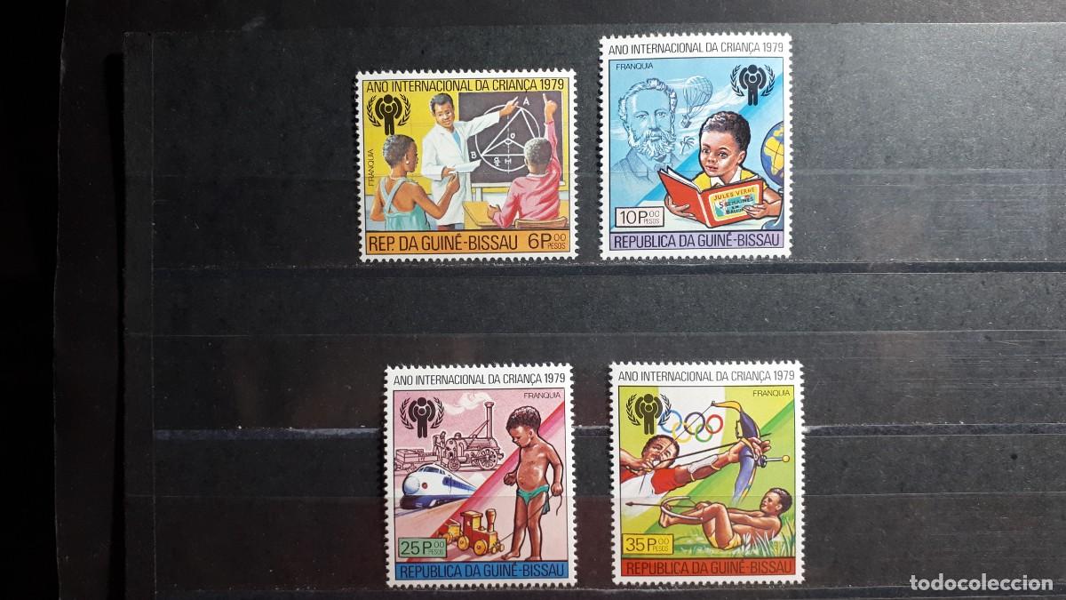 Sellos: GUINEA BISSAU. A&Ntilde;O 1979. **. YVERT 106/9.