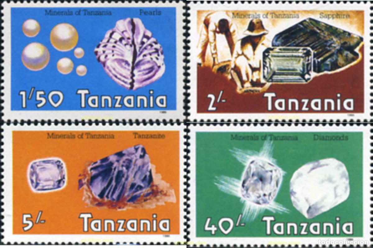 Sellos: 79672 MNH TANZANIA 1986 MINERALES