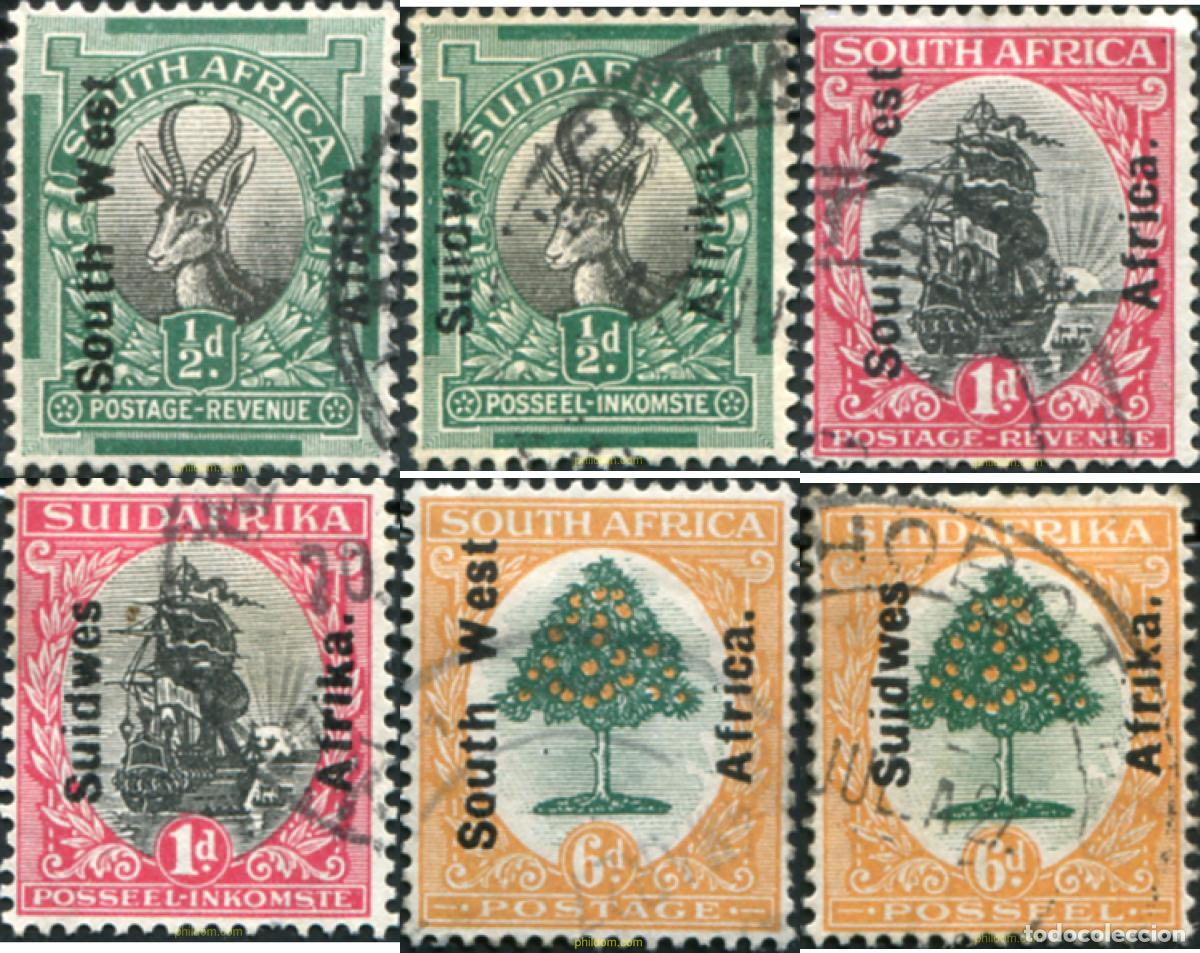 Sellos: 794475 USED SUR OESTE AFRICANO 1926 SERIE BASICA