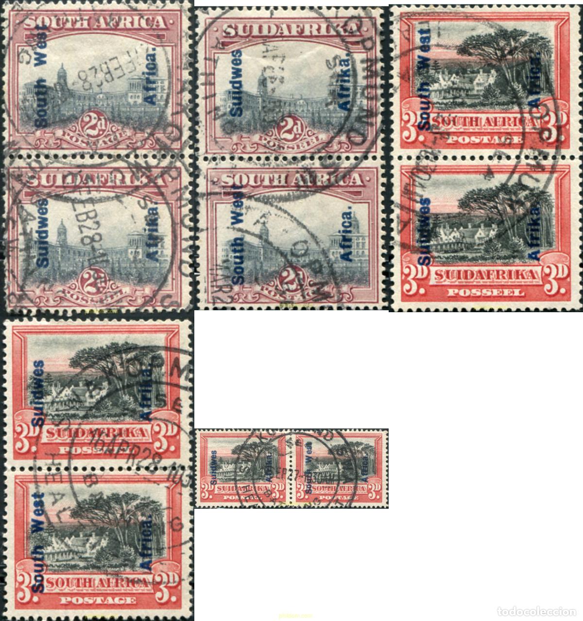 Sellos: 794500 USED SUR OESTE AFRICANO 1927 SERIE BASICA