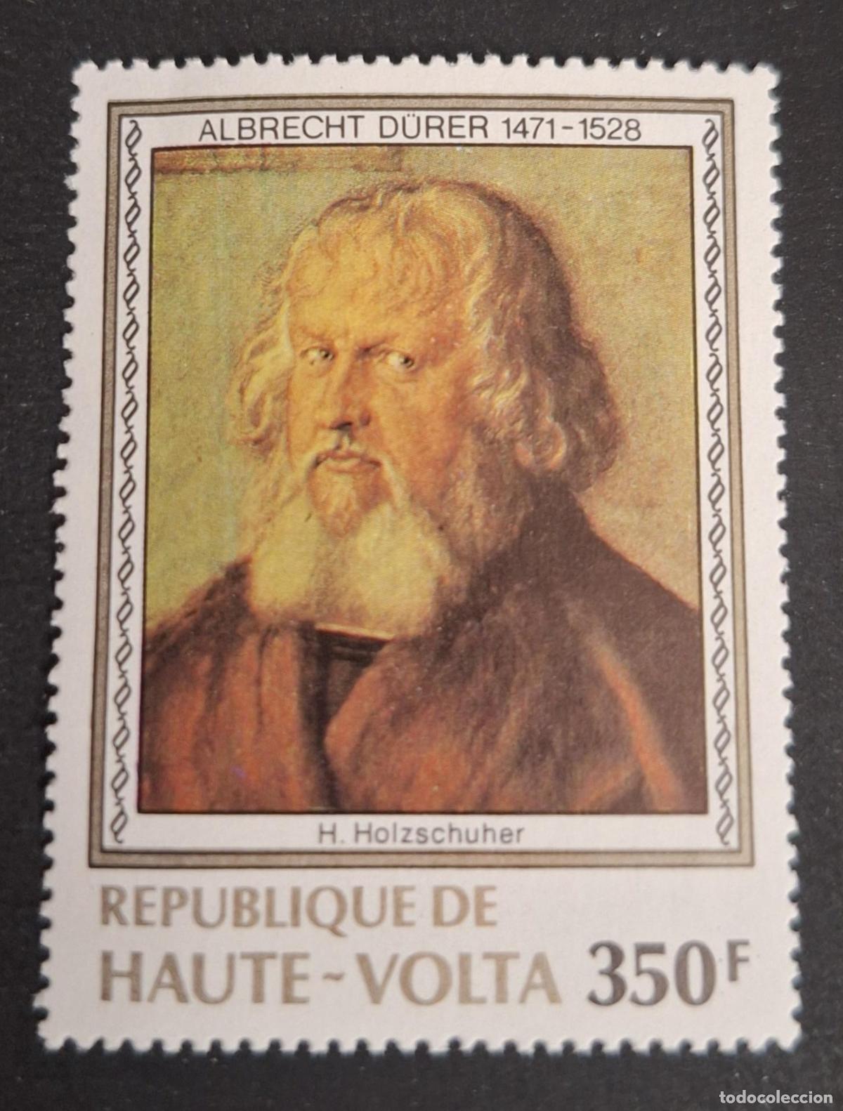 Sellos: Alto Volta 1978 Mi. 735 Albrecht D&uuml;rer retrato Holzschuher