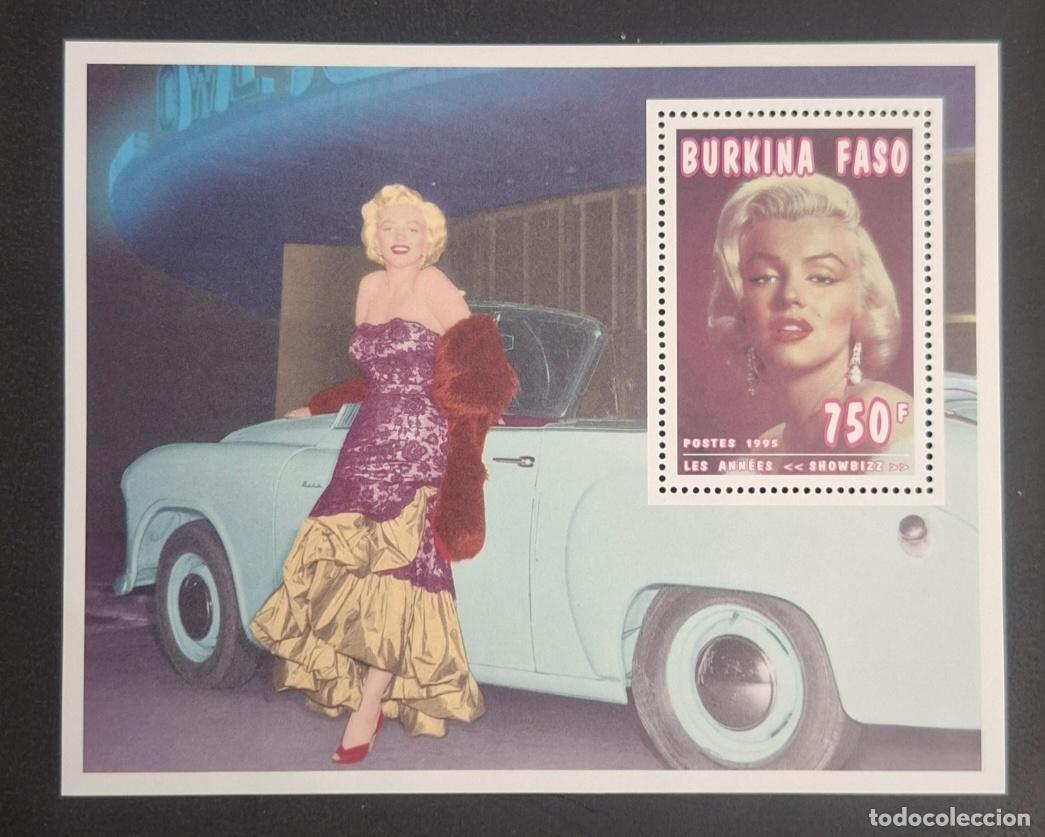 Briefmarken: Burkina Faso 1995 Mi. 1400 Marilyn Monroe Hollywood cine