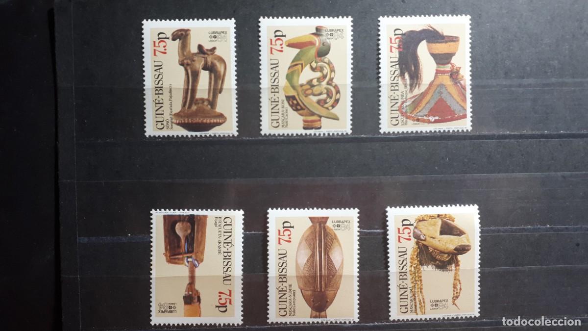 Sellos: GUINEA BISSAU. A&Ntilde;O 1984. **. YVERT 276/81