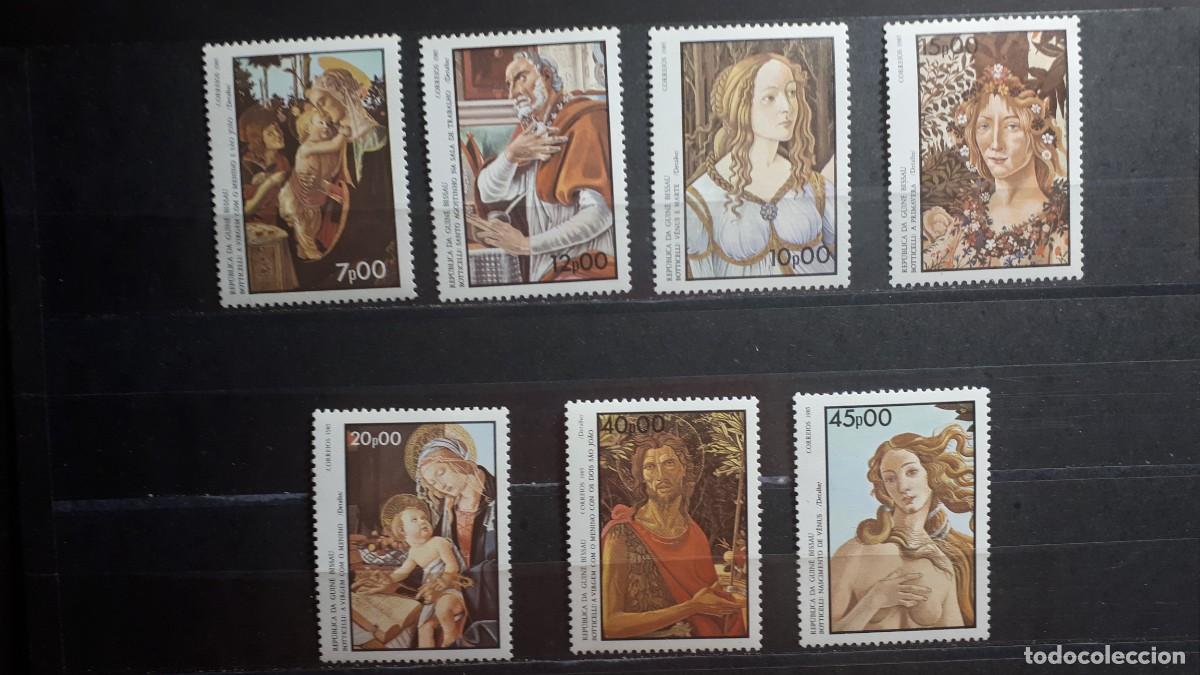 Sellos: GUINEA BISSAU. A&Ntilde;O 1985. **. YVERT 377/83