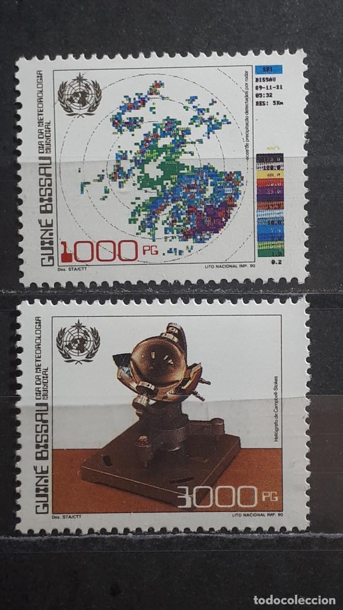 Sellos: GUINEA BISSAU. A&Ntilde;O 1990. **. YVERT 576/7