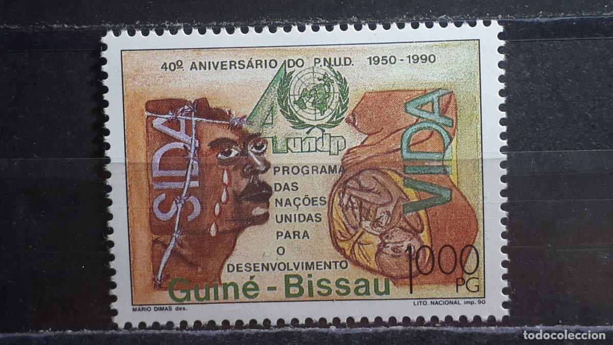 Sellos: GUINEA BISSAU. A&Ntilde;O 1990. **. YVERT 578