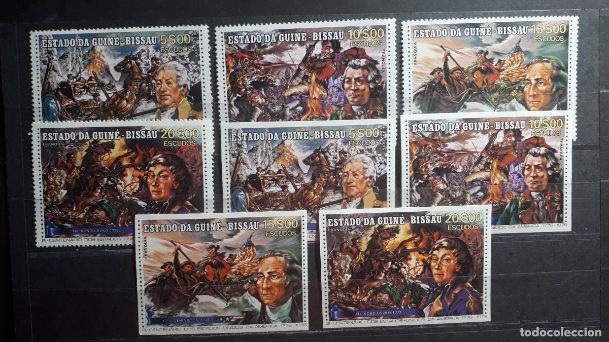 Sellos: GUINEA BISSAU. A&Ntilde;O 1976. **. YVERT 11/4. Dentado y sin dentar