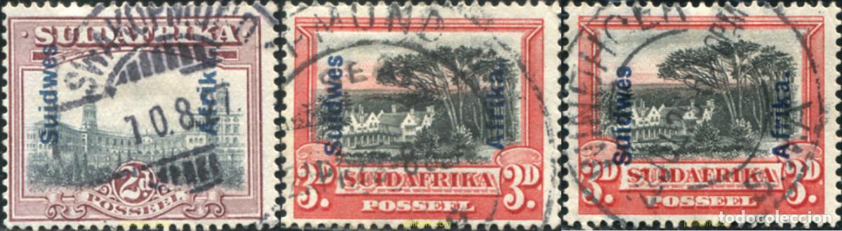 Sellos: 794595 USED SUR OESTE AFRICANO 1927 SERIE BASICA