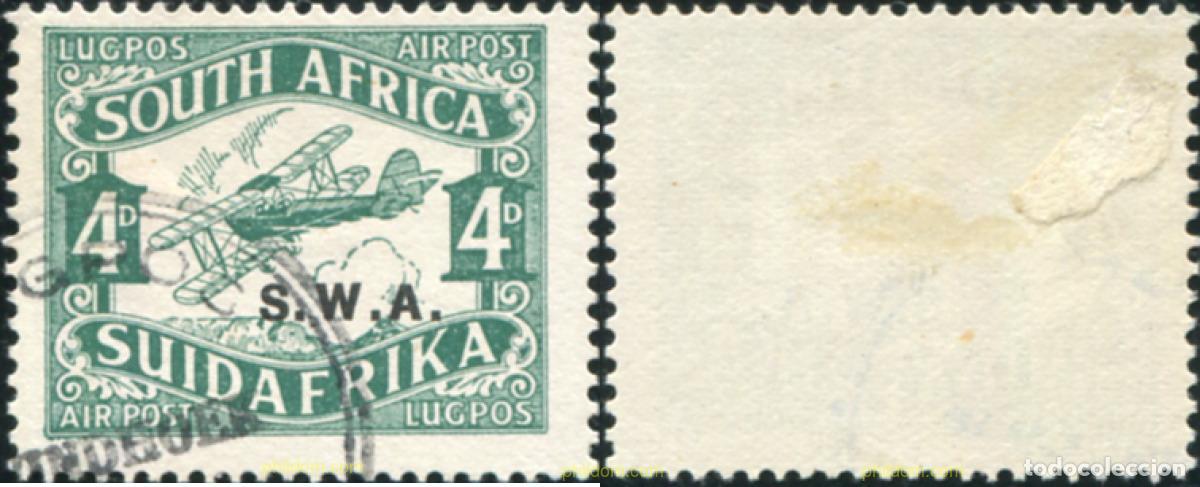 Sellos: 794603 USED SUR OESTE AFRICANO 1930 AVIONES