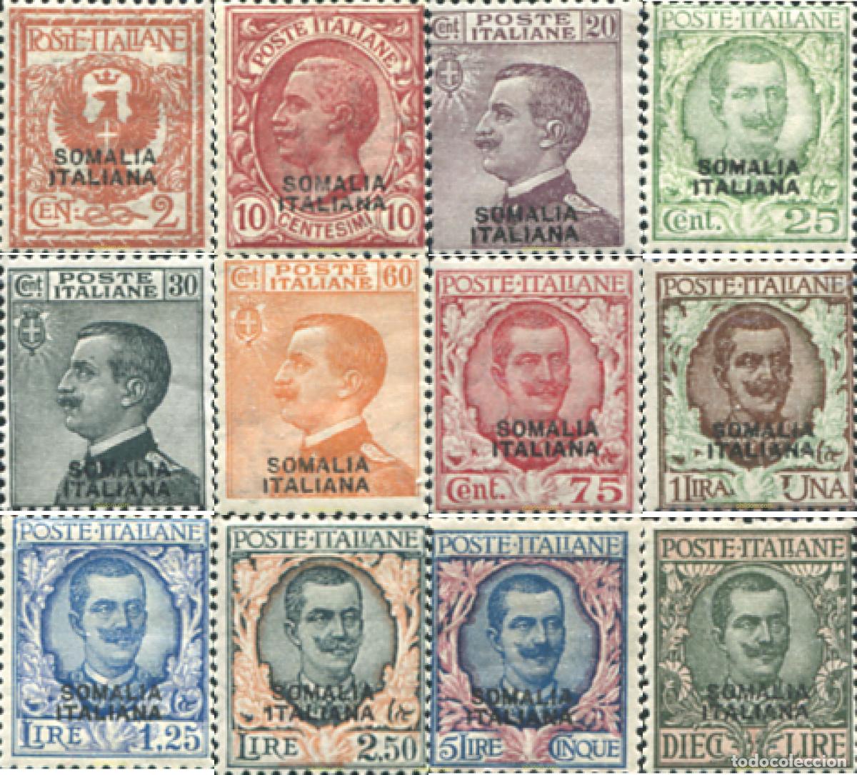 Sellos: 363169 MNH SOMALIA ITALIANA 1926 REY VICTOR EMANUEL III
