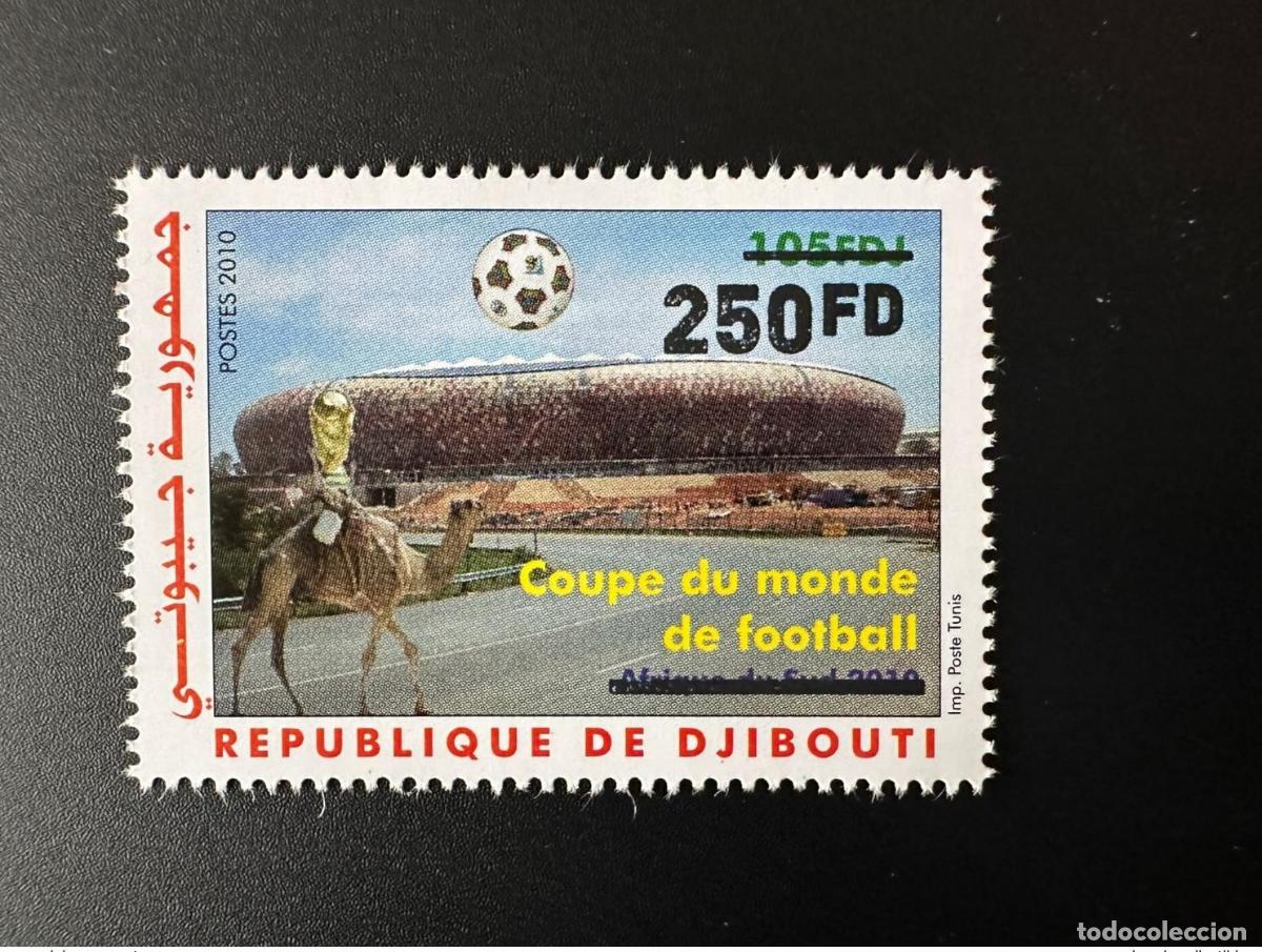 Sellos: Yibuti 2022 Overloaded Mi. 814 Copa Mundial de la FIFA Qatar WM Football