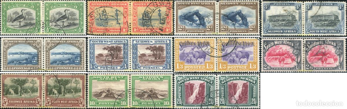 Sellos: 794612 USED SUR OESTE AFRICANO 1931 MOTIVOS VARIOS