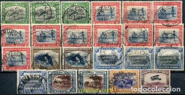 Sellos: 794620 USED SUR OESTE AFRICANO 1931 MOTIVOS VARIOS
