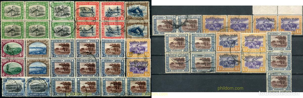 Sellos: 794626 USED SUR OESTE AFRICANO 1931 MOTIVOS VARIOS