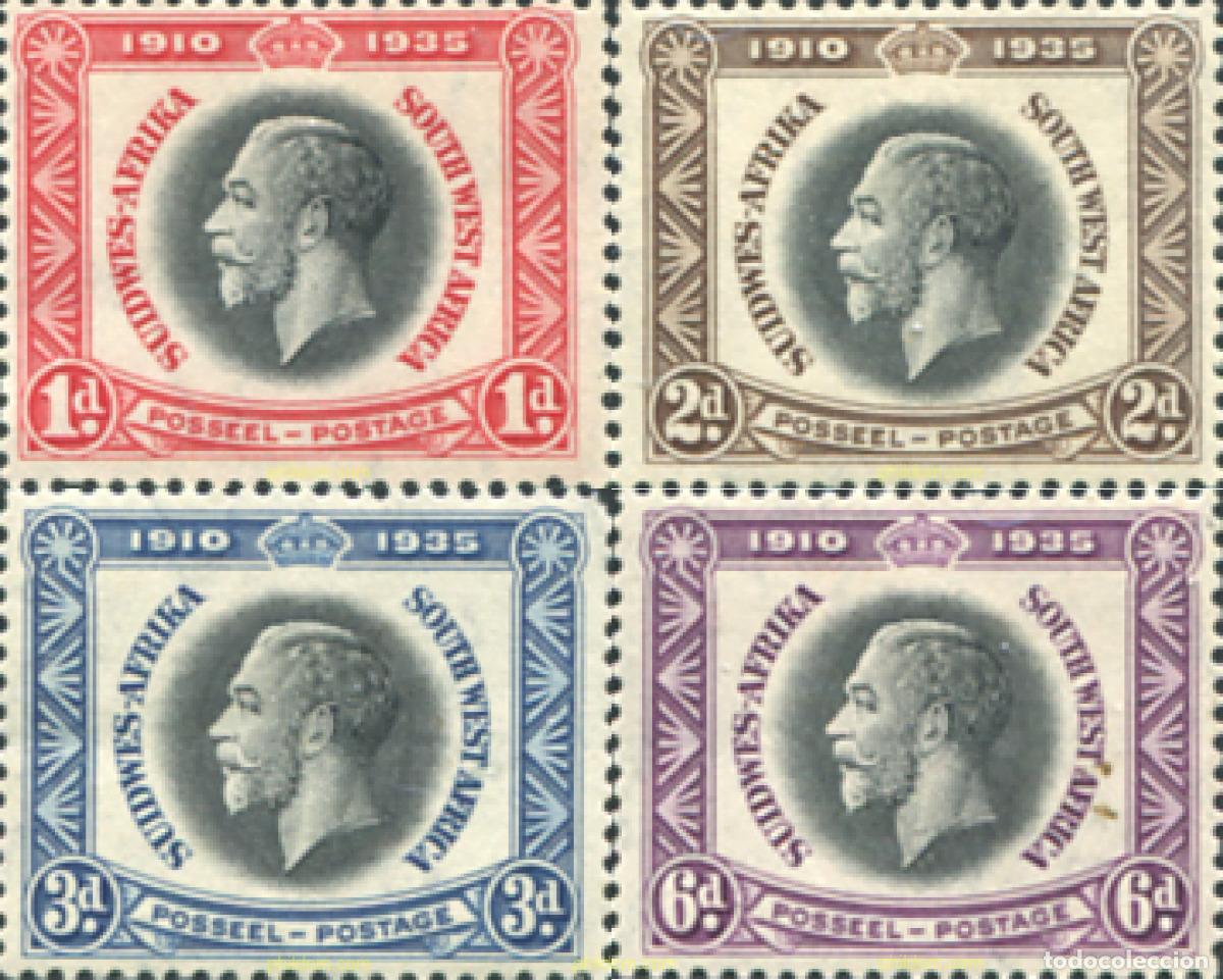 Sellos: 363410 HINGED SUR OESTE AFRICANO 1935 JORGE V