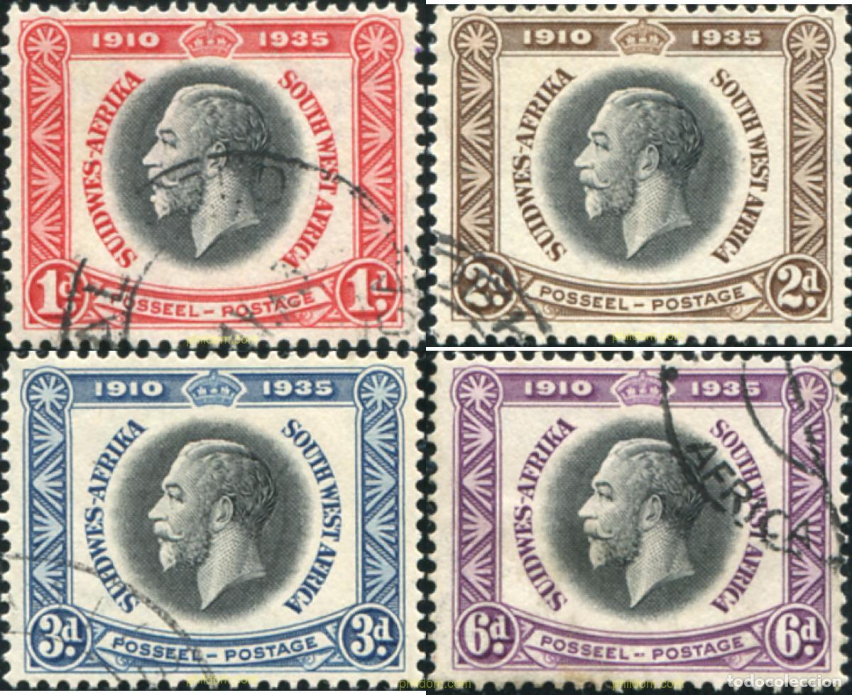 Sellos: 794629 USED SUR OESTE AFRICANO 1935 JORGE V