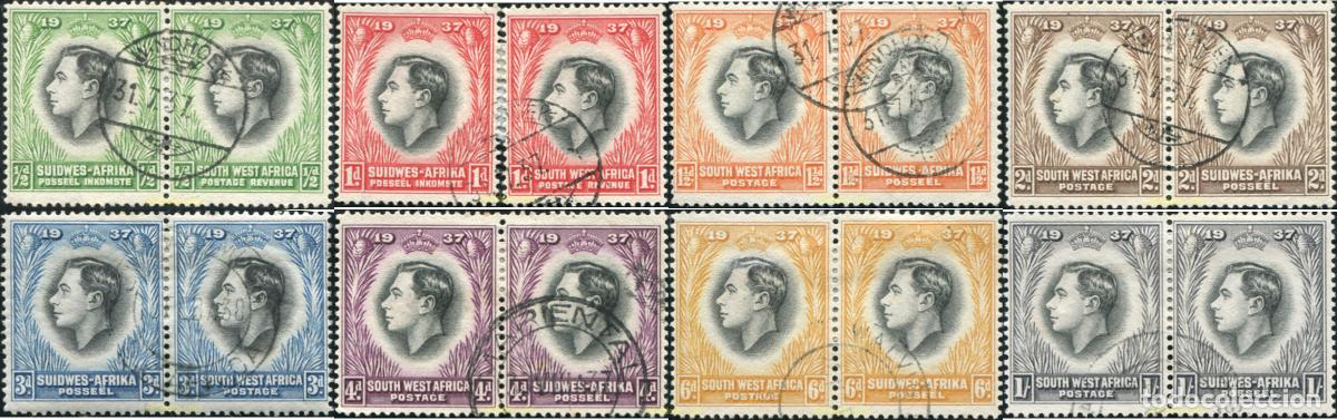 Sellos: 794633 USED SUR OESTE AFRICANO 1937 CORONACION DE JORGE VI
