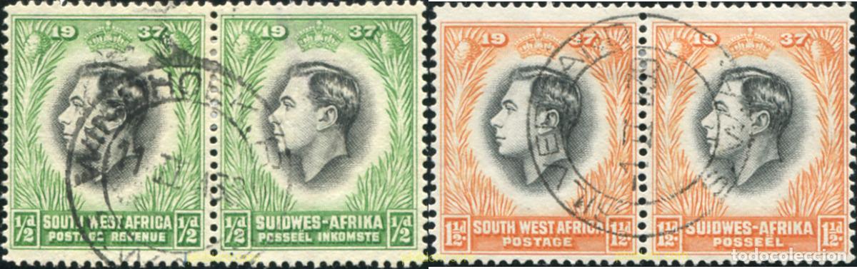 Sellos: 794635 USED SUR OESTE AFRICANO 1937 CORONACION DE JORGE VI