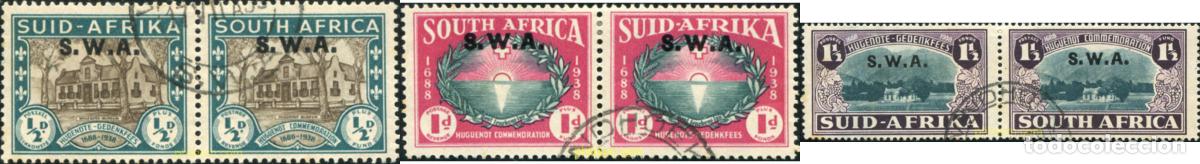 Sellos: 794680 USED SUR OESTE AFRICANO 1939 250 ANIVERSARIO DEL DESEMBARCO DE LOS PRIMEROS COLONOS