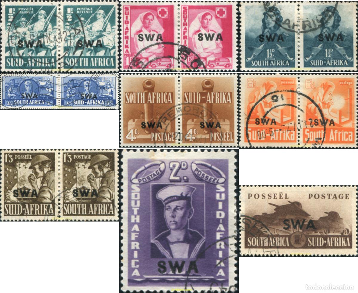 Sellos: 794686 USED SUR OESTE AFRICANO 1941 SERIE BASICA