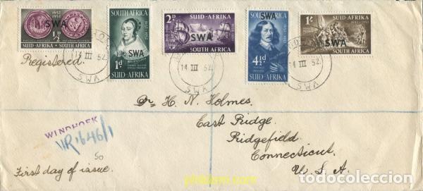 Sellos: 794703 USED SUR OESTE AFRICANO 1952 PERSONAJES