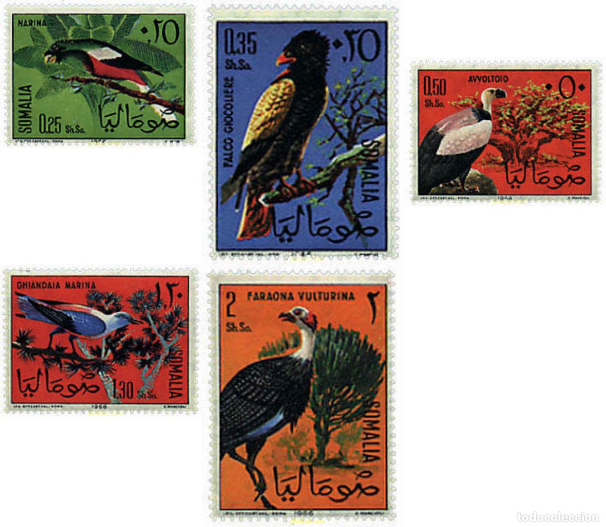 Sellos: 35784 MNH SOMALIA 1966 AVES