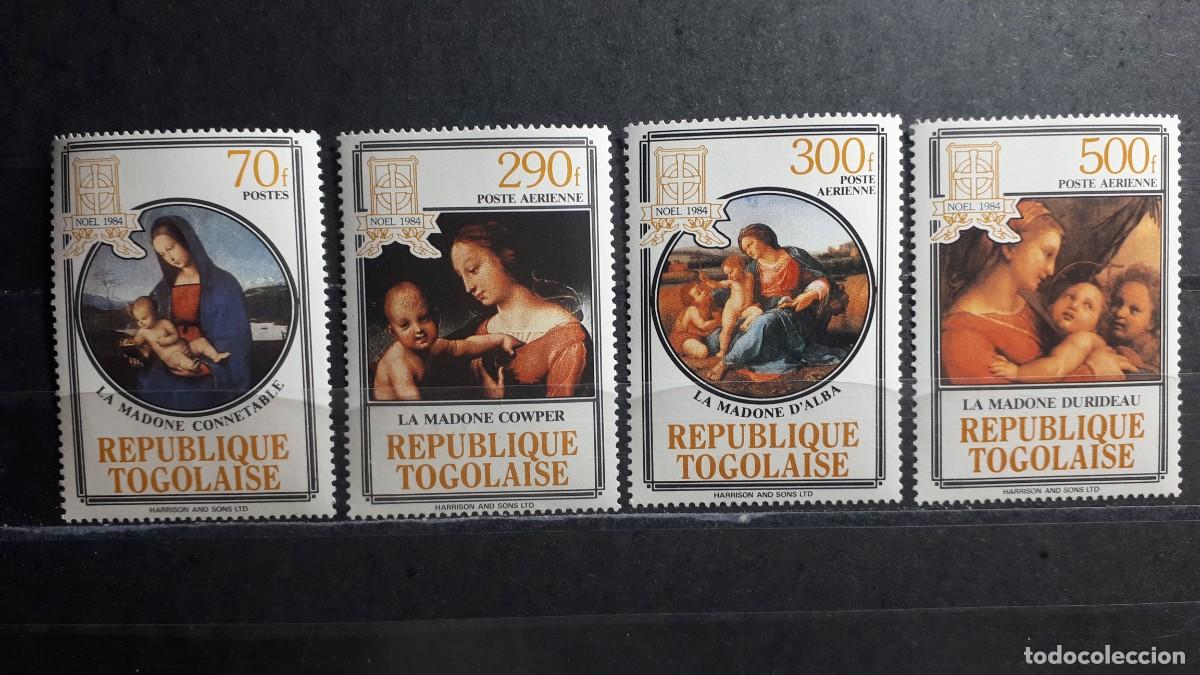 Sellos: TOGO. A&Ntilde;O 1984. **. YVERT 1150, a&eacute;reo 512/4