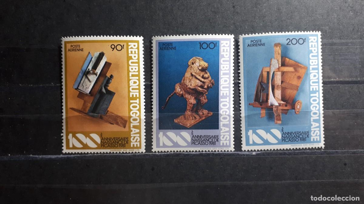 Sellos: TOGO. A&Ntilde;O 1981. **. YVERT 445/7