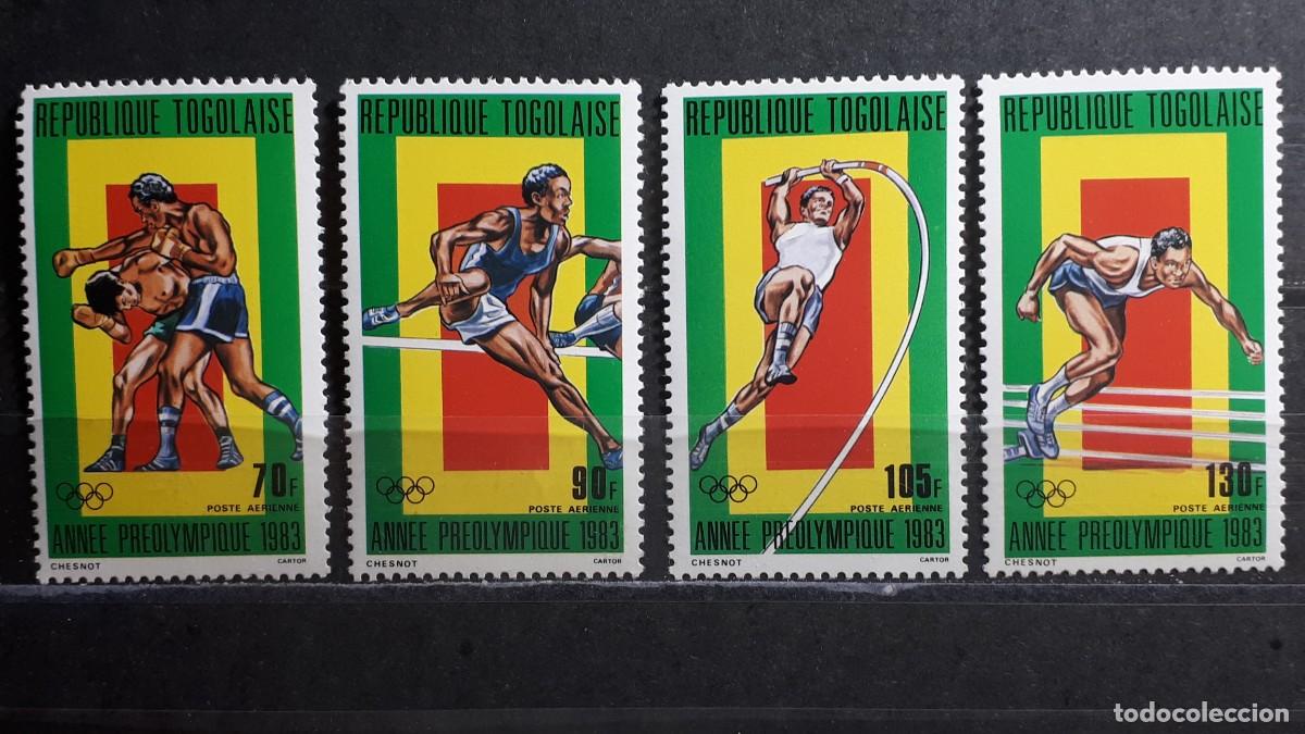 Sellos: TOGO. A&Ntilde;O 1983. **. YVERT 486/9