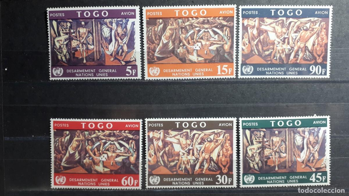 Sellos: TOGO. A&Ntilde;O 1967. **. YVERT 75/80