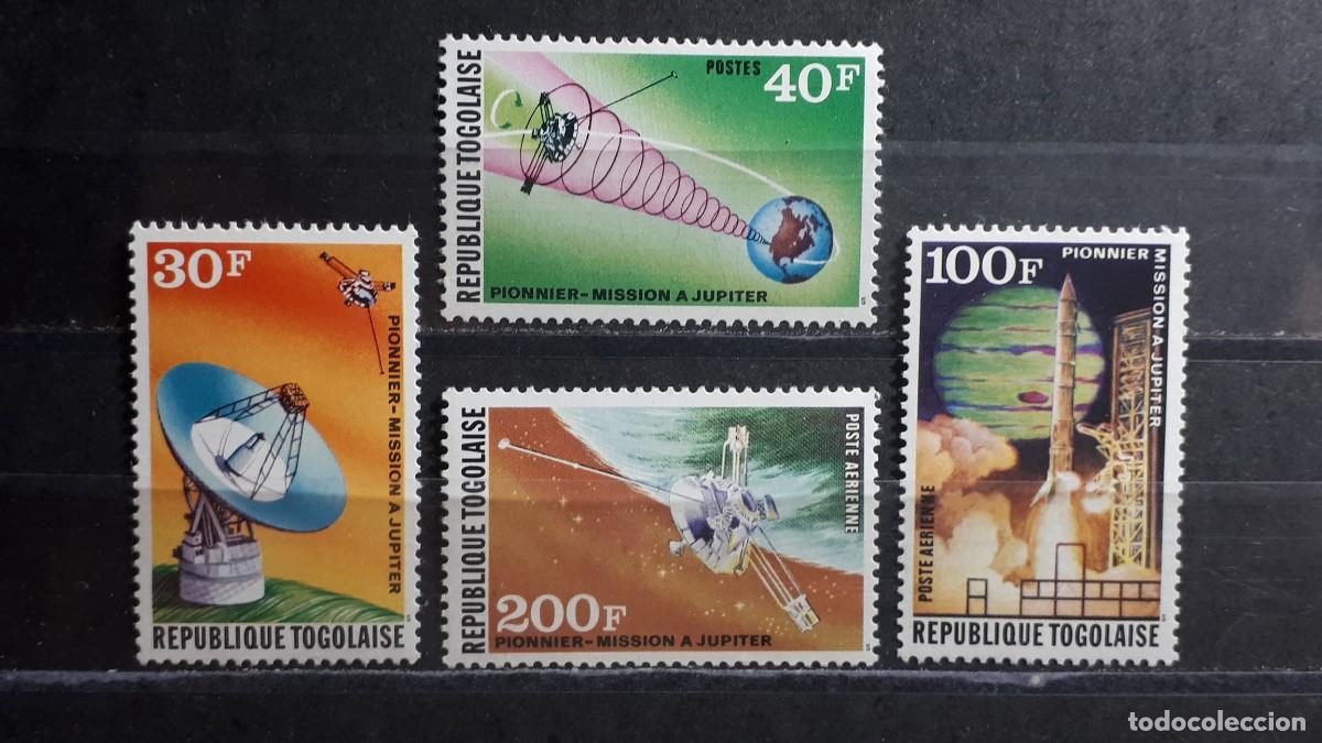 Sellos: TOGO. A&Ntilde;O 1974. **. YVERT 811/2. A&eacute;reo 229/30