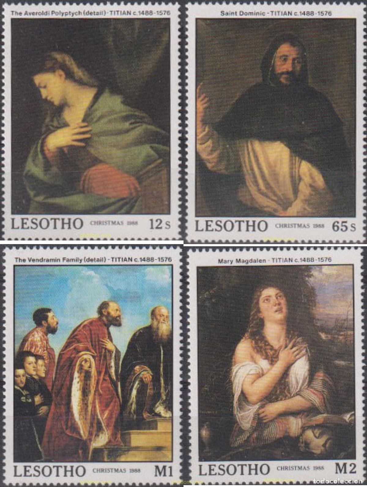 Sellos: 620568 MNH LESOTHO 1988 NAVIDAD