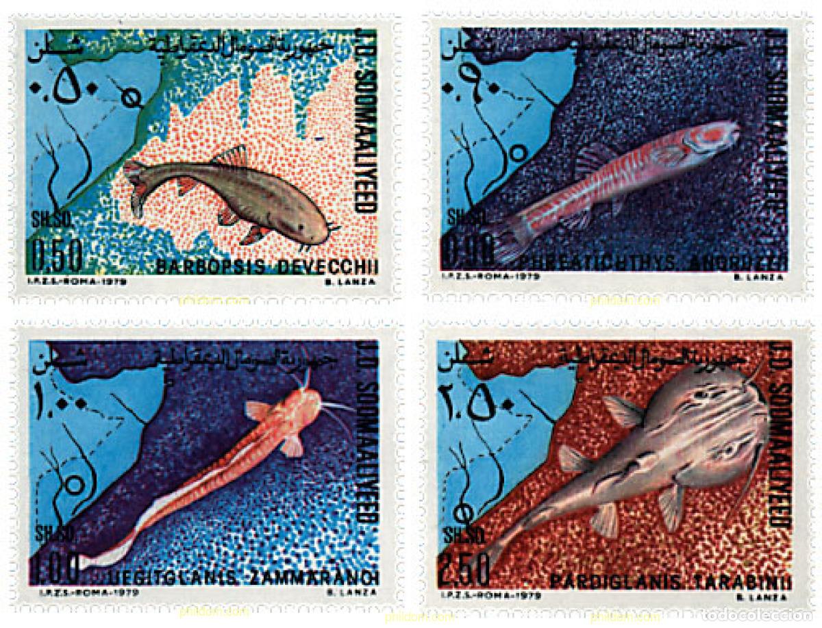 Sellos: 28483 MNH SOMALIA 1979 PECES