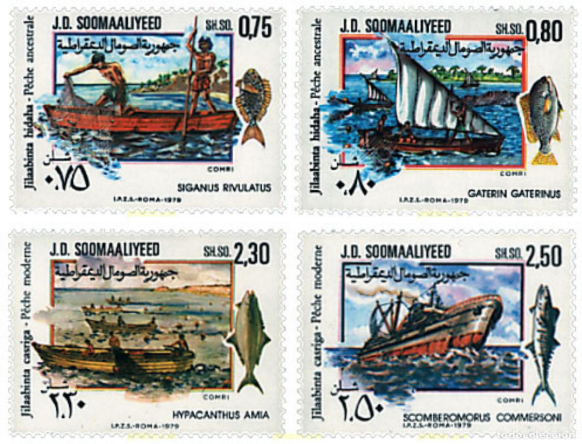 Sellos: 47242 MNH SOMALIA 1979 PECES