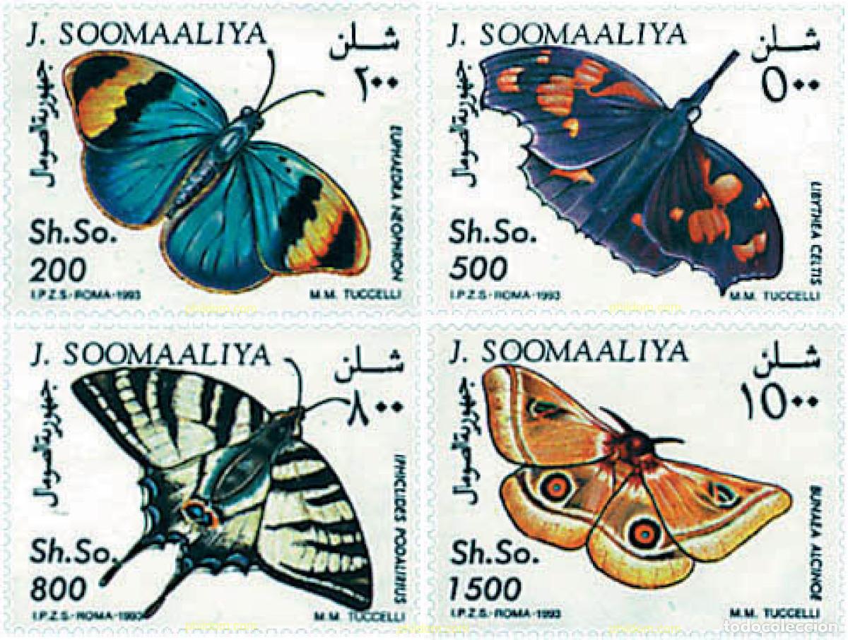 Sellos: 77814 MNH SOMALIA 1993 MARIPOSAS