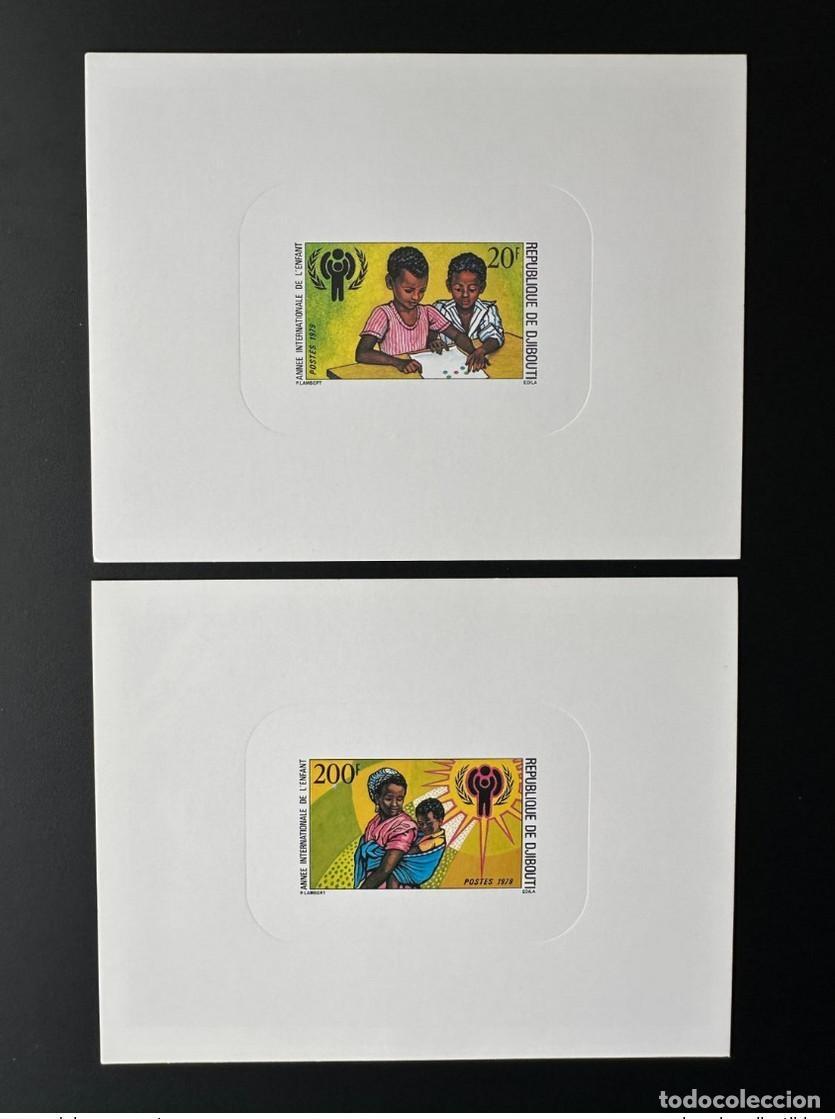 Sellos: Djibouti 1979 Mi. 241 - 242 Evento de lujo A&ntilde;o Internacional del Ni&ntilde;o