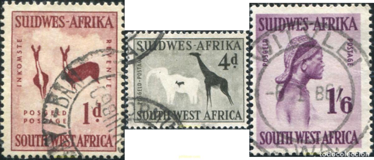Sellos: 794822 USED SUR OESTE AFRICANO 1960 SERIE BASICA